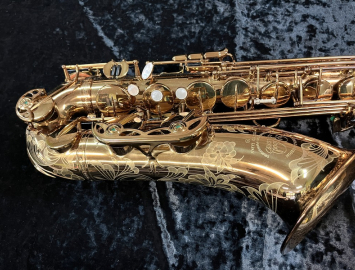 Photo Great Condition Ishimori Woodstone Tenor Saxophone - Serial # V1011